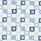 Ein Businesshemd im Print Muster in der Farbe Blau