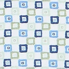 Businesshemd im Print-Muster in der Farbe Blau