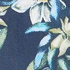 Businesshemd im Print-Muster in der Farbe Dunkelblau