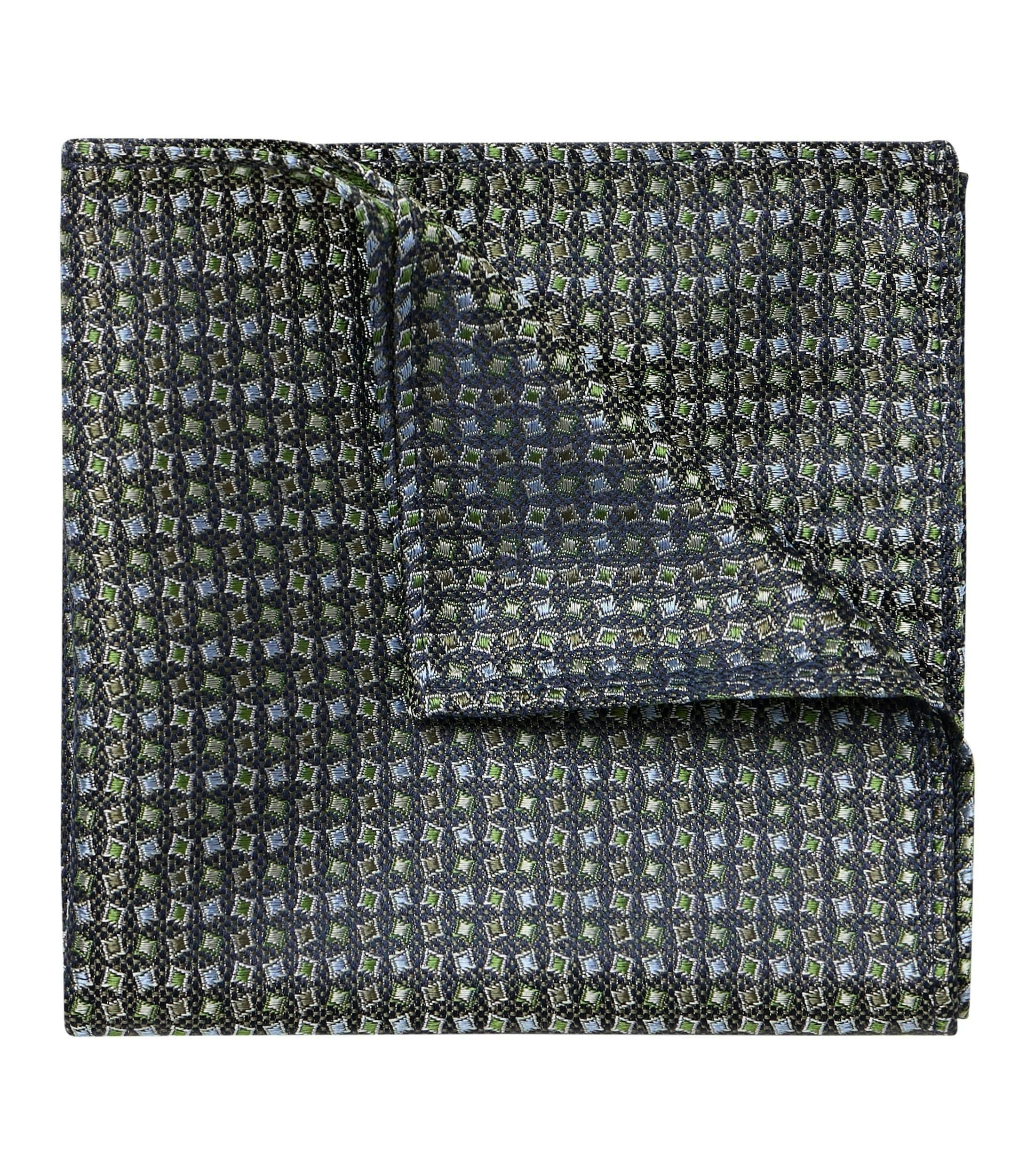Accessoires im gemusterten Design in der Farbe Dunkelgrün