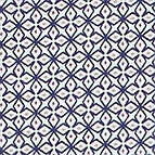Businesshemd im Print-Muster in der Farbe Blau