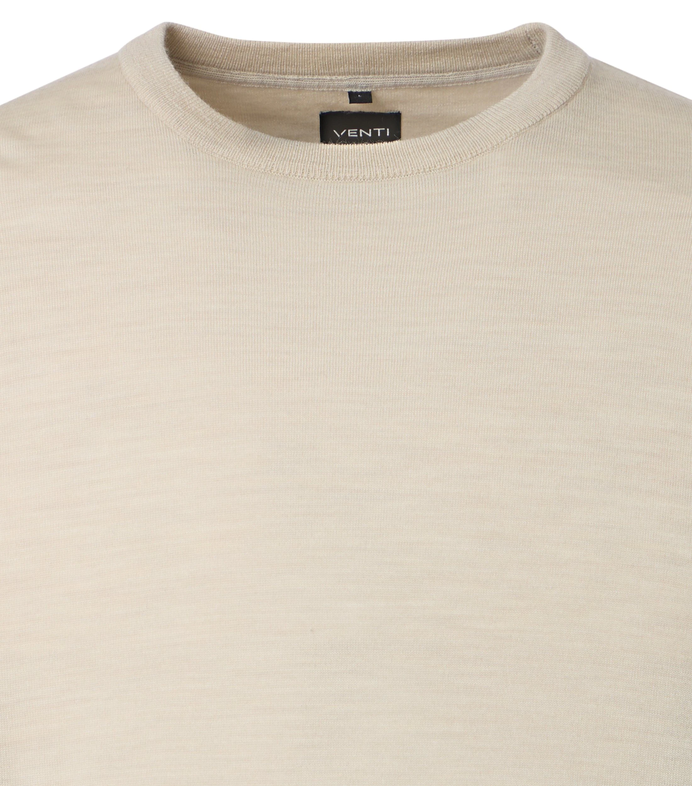 Pullover im unifarbenen Design in der Farbe Beige