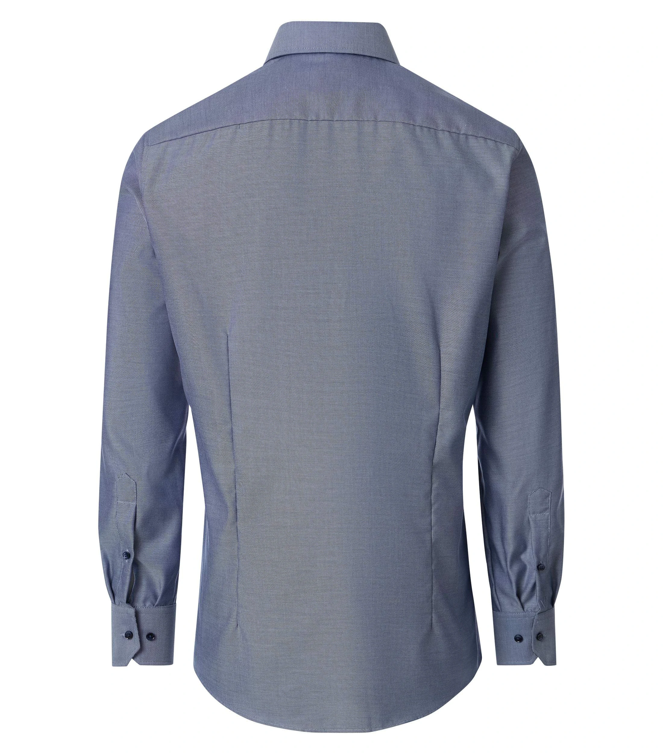 Businesshemd im unifarbenen Design in der Farbe Blau