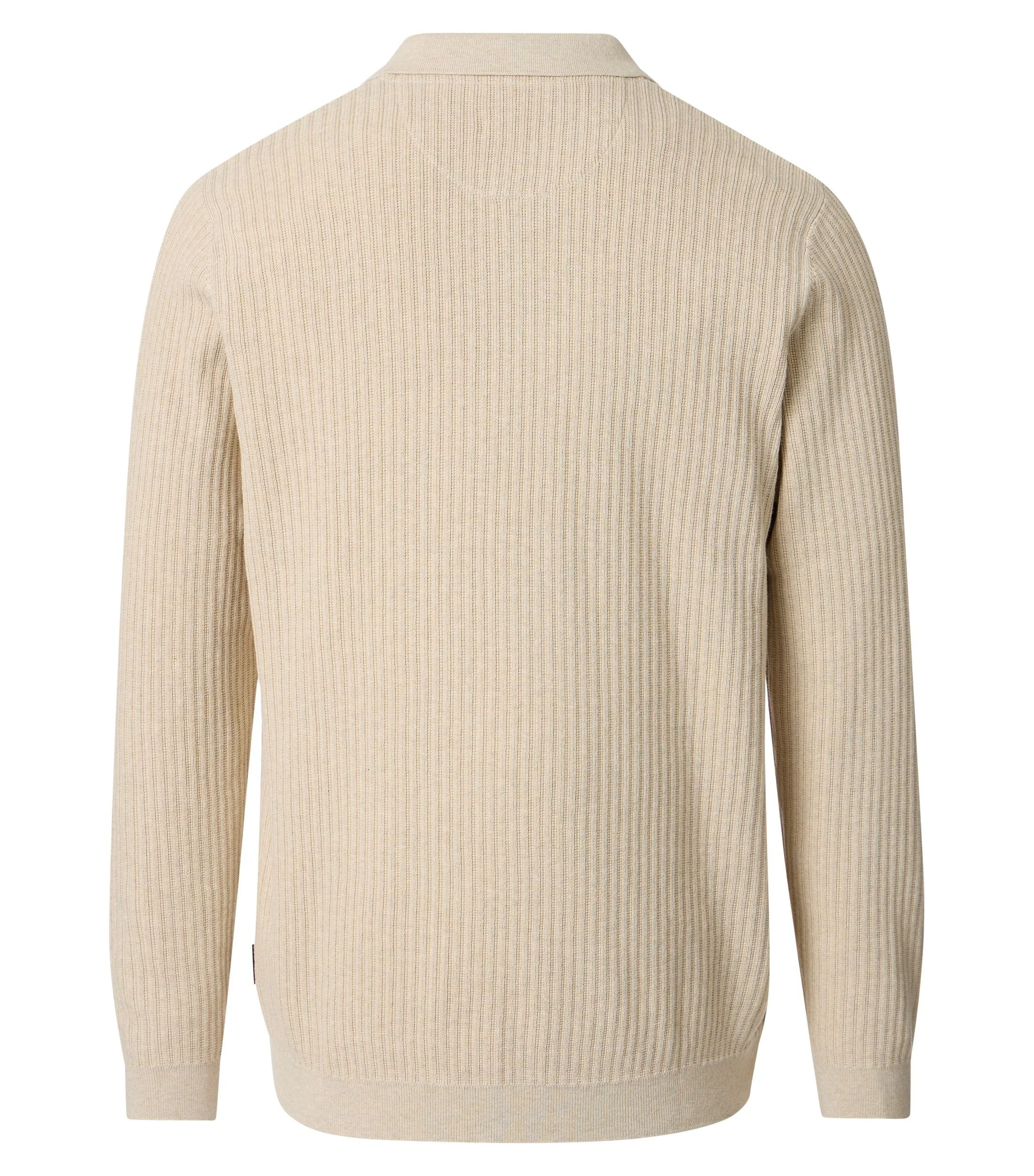 Troyer im gemusterten Design in der Farbe Beige