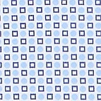 Businesshemd im Print-Muster in der Farbe Blau