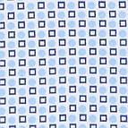 Businesshemd im Print-Muster in der Farbe Blau