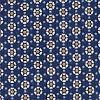 Businesshemd im Print-Muster in der Farbe Dunkelblau