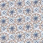 Businesshemd im Print-Muster in der Farbe Beige